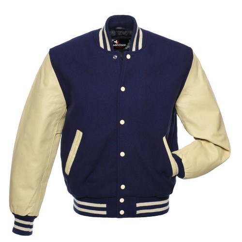 Giacca bomber college blu navy - bomber,