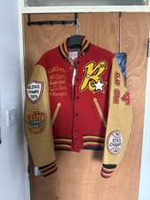 Giacca stile occhi varsity