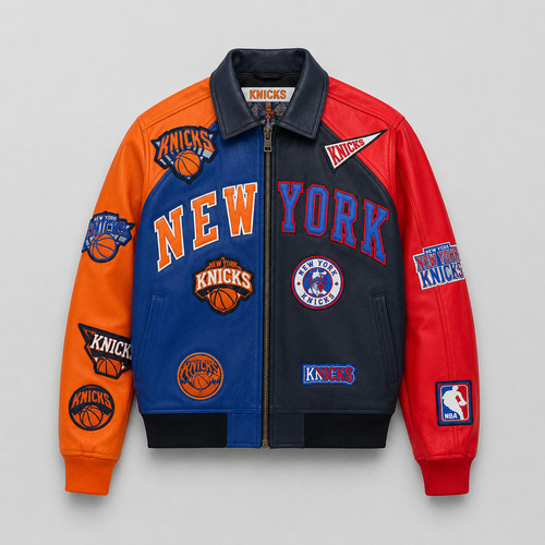 Giacca pelle uomo new york - pelle,