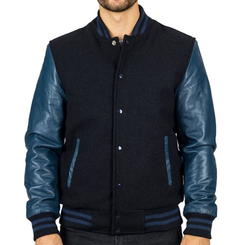 Men black navy varsity - navy,
