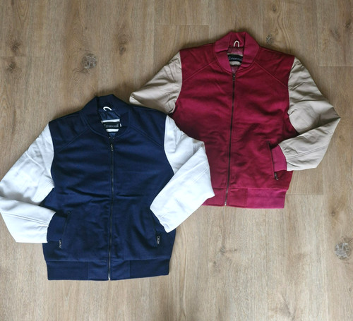 Bomber giacca pelle maniche - bomber,