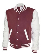Giacca Varsity Uomo Rossa o