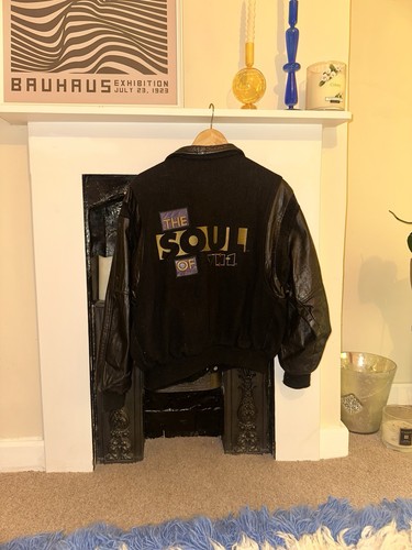 Rare vintage leather and - ,