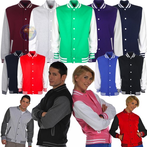 Felpa college giacca unisex - college,
