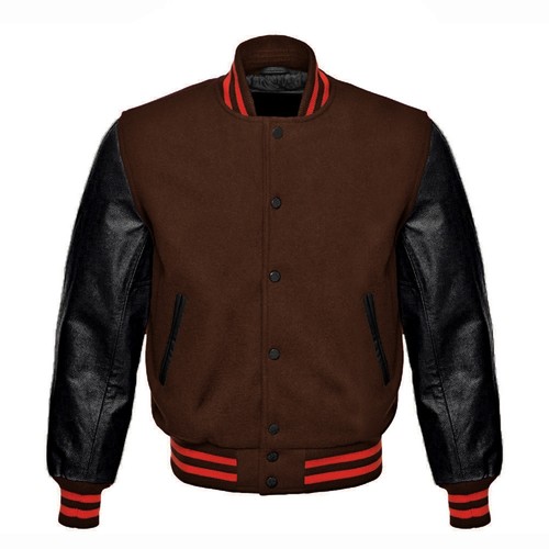 Giacca marrone lana - , vera