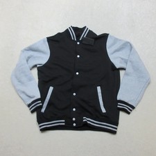 Giacca uomo Varsity nera