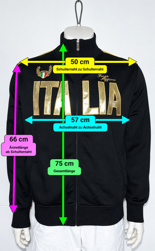 Italia vintage track jacket - jacket, xl